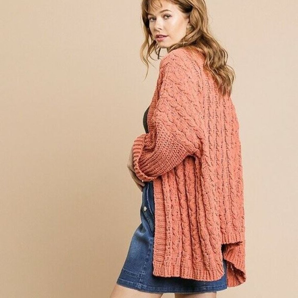 Chunky knit sweater chunky knit cardigan oversized cardigan oversized sweater - Picture 2 of 7